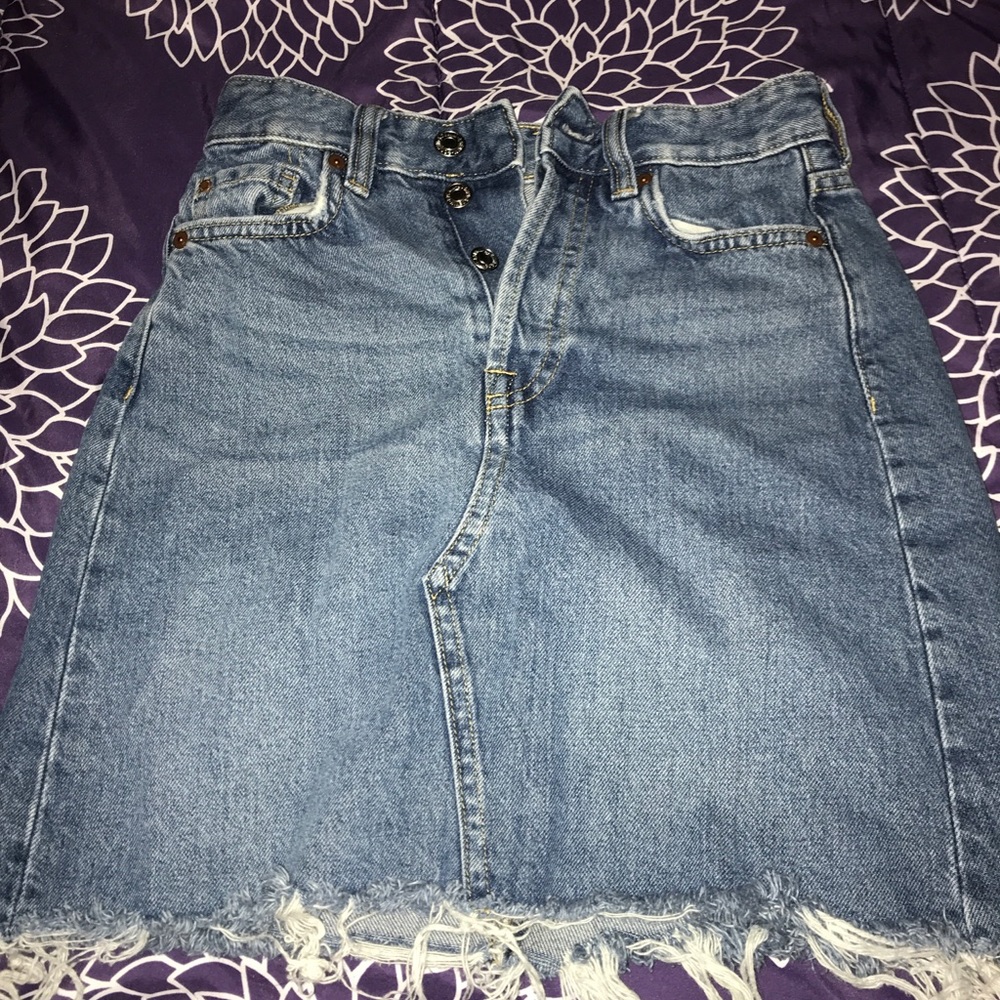 Jean skirt